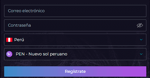 Crea tu cuenta Crea tu cuenta