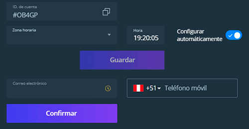 Verifica tu perfil