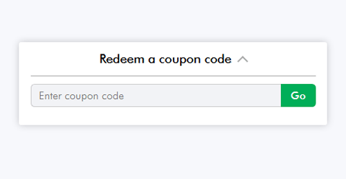 Ingresa el código promocional